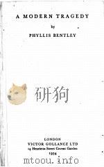 A MODERN TRAGEDY 1934 PDF电子版封面