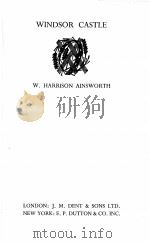 WINDSOR CASTLE   1933  PDF电子版封面     