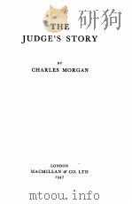 THE JUDGE‘S STORY 1947 PDF电子版封面