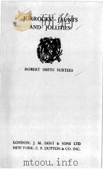 JORROCKS‘ JAUNTS AND JOLLITIES 1951 PDF电子版封面