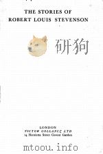 THE STORIES OF ROBERT LOUIS STEVENSON 1929 PDF电子版封面