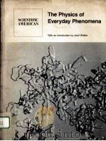 THE PHYSICS OF EVERYDAY PHENOMENA PDF电子版封面 0716711257 JEARL WALKER