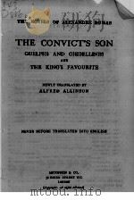 The convict‘s son 1944 PDF电子版封面