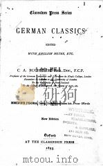GERMAN CLASSICS VOLUME Ⅶ（1893 PDF版）