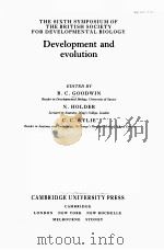 THE SIXTH SYMPOSIUM OF THE BRITISH SOCIETY FOR DEVELOPMENTAL BIOLOGY DEVELOPMENT AND EVOLUTION（ PDF版）