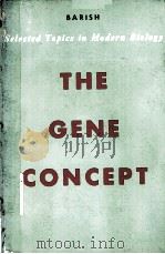 THE GENE CONCEPT PDF电子版封面