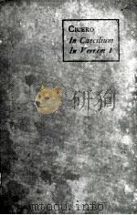 M TULLI CICERONIS IN Q CAECILIUM DIVINATIO（1924 PDF版）
