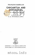 GARGANTUA AND PANTAGRUEL（1954 PDF版）