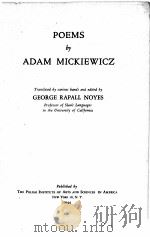 POEMS 1944 PDF电子版封面