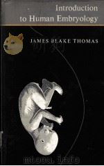 introduction to human embryology   1968  PDF电子版封面     