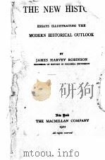 THE NEW HISTORY（1922 PDF版）
