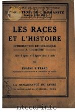 LES RACES ET L‘HISTOIRE 1924 PDF电子版封面