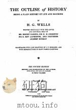 THE OUTLINE OF HISTORY THE FOURTH EDITION VOLUME FOUR（1922 PDF版）