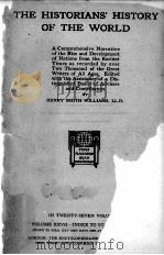 THE HISTORIANS‘ HISTORY OF THE WORLD VOLUME XXVII（1926 PDF版）