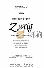 STEFAN AND FRIDERIKE ZWEIG（1954 PDF版）