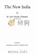 THE NEW INDIA   1948  PDF电子版封面     