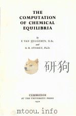 THE COMPUTATION OF CHEMICAL EQUILIBRIA（1970 PDF版）