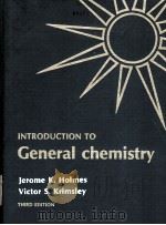 INTRODUCTION TO GENERAL CHEMISTRY  THIRD EDITION   1976  PDF电子版封面  0801622328   