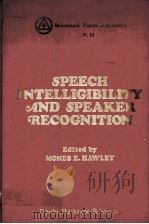 SPEECH INTELLIGIBILITY AND SPEAKER RECOGNITION（ PDF版）