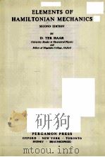 ELEMENTS OF HAMILTONIAN MECHANICS SECOND EDITION PDF电子版封面 D.TER HAAR