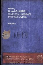 STATISTICAL INFERENCE IN LINEAR MODELS:STATISTICAL METHODS OF MODEL BUILDING VOLUME 1 PDF电子版封面 0471103349