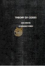 THEORY OF CODES 1985 PDF电子版封面 0120934205 JEAN BERSTEL,DOMINIQUE PERRIN