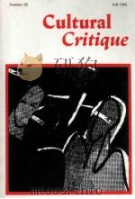 CULTURAL CRITIQUE PDF电子版封面 0195075463