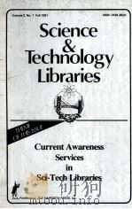 CURRENT AWARENESS SERVICES IN SCI-TECH LIBRARIES PDF电子版封面 ELLIS MOUNT