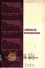 LEBESGUE INTEGRATION（ PDF版）