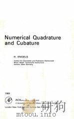 NUMERICAL QUADRATURE AND CUBATURE 1980 PDF电子版封面 012238850X H.ENGELS