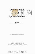 OPTIMIZATION AND APPROXIMATION PDF电子版封面 0471997412 W.KRABS