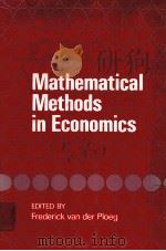 MATHEMATICAL METHODS ON ECONOMICS（ PDF版）