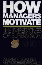 HOW MANAGERS MOTIVATE:THE IMPERATIVES OF SUPERVISION SECOND EDITION PDF电子版封面 007017668X WILLIAM F.DOWLING,LEONARD R.SA