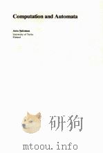 COMPUTATION AND AUTOMATA PDF电子版封面 0521302455 ARTO SALOMAA