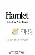 HAMLET PDF电子版封面 0070541736 A.L.ROWSE