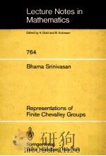 REPRESENTATIONS OF FINITE CHEVALLEY GROUPS 1979 PDF电子版封面 3540097163
