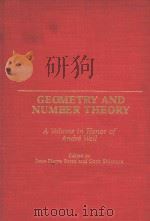 GEOMETRY AND NUMBER THEORY:A VOLUME IN HONOR OF ANDRE WEIL PDF电子版封面 0801830915 JEAN-PIERRE SERRE AND GORO SHI