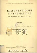 DISSERTATIONES MATHEMATICAE(ROZPRAWY MATEMATYCZNE) 213（1984 PDF版）