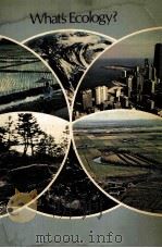 WHAT‘S ECOLOGY? PDF电子版封面 0201045419 LAWRENCE W.MCCOMBS