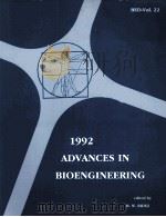 1992 ADVANCES IN BIOENGINEERING PDF电子版封面 0791811166