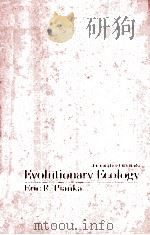 EVOLUTIONARY ECOLOGY SECOND EDITION PDF电子版封面 0060452242 ERIC R.PIANKA