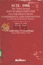 CONFERENCE PROCEEDINGS PDF电子版封面 0887362990
