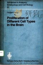 PROLIFERATION OF DIFFERENT CELL TYPES IN THE BRAIN 1980 PDF电子版封面 3540098992 HUBERT KORR