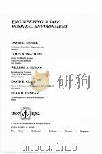 ENGINEERING A SAFE HOSPITAL ENVIRONMENT PDF电子版封面 0471044946