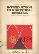 INTRODUCTION TO STATISTICAL ANALYSIS（ PDF版）