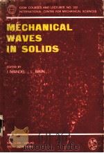 MECHANICAL WAVES IN SOLIDS（ PDF版）