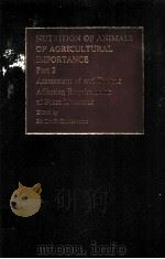 NUTRITION OF ANIMALS OF AGRICULTURAL IMPORTANCE  PART 2（ PDF版）