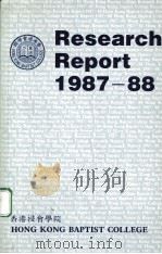 RESEARCH REPORT 1987-88（ PDF版）