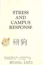 STRESS AND CAMPUS RESPONSE 1970 PDF电子版封面