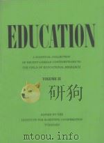 EDUCATION VOLUME 35 1987 PDF电子版封面